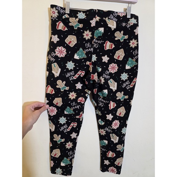 Torrid Size 2(18/20) Full Length Signature Waist Premium Christmas Legging - Picture 4 of 8